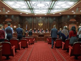 Заседание Конституционного суда РФ. Фото: РИА Новости