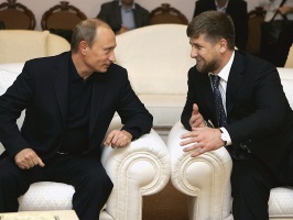 Владимир Путин и Рамзан Кадыров. Фото: Дмитрий Астахов / ТАСС